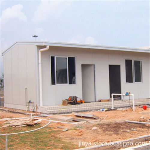 Prefab mobile homes with light steel structure